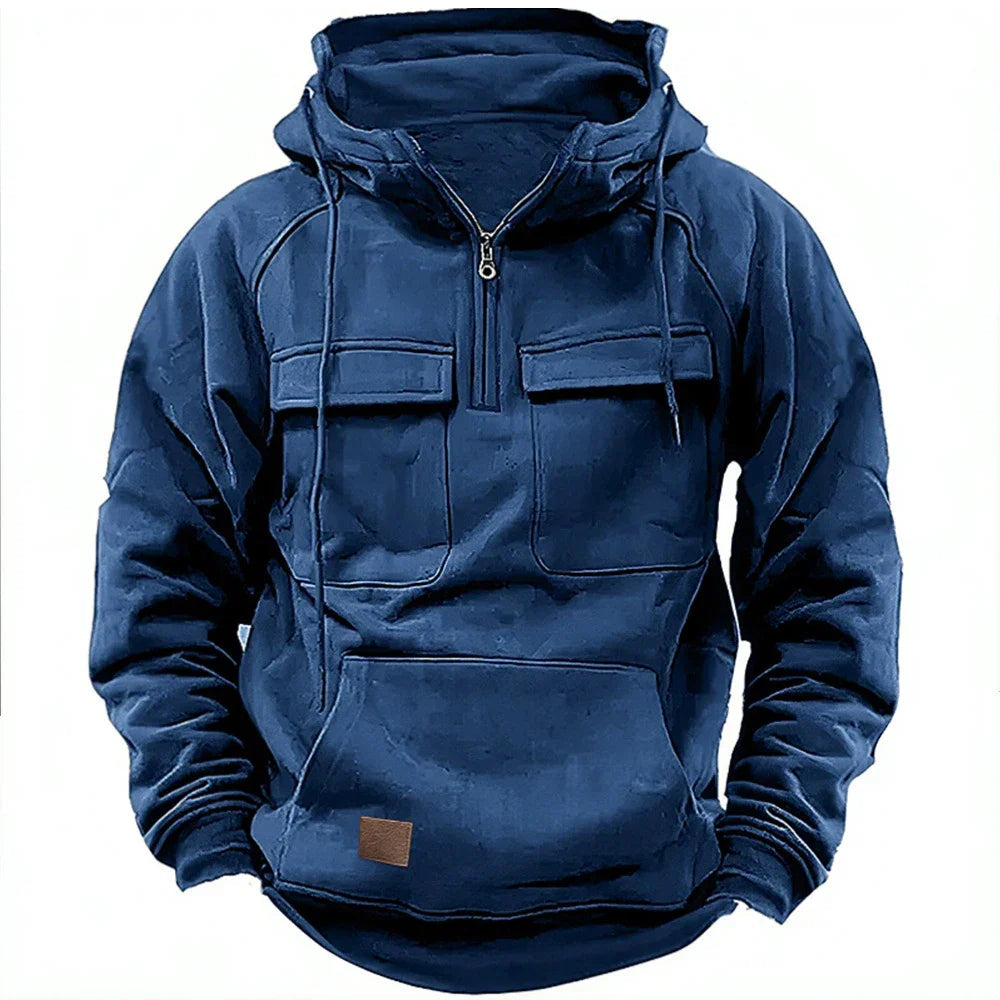 Sweat à capuche chaud et décontracté pour homme