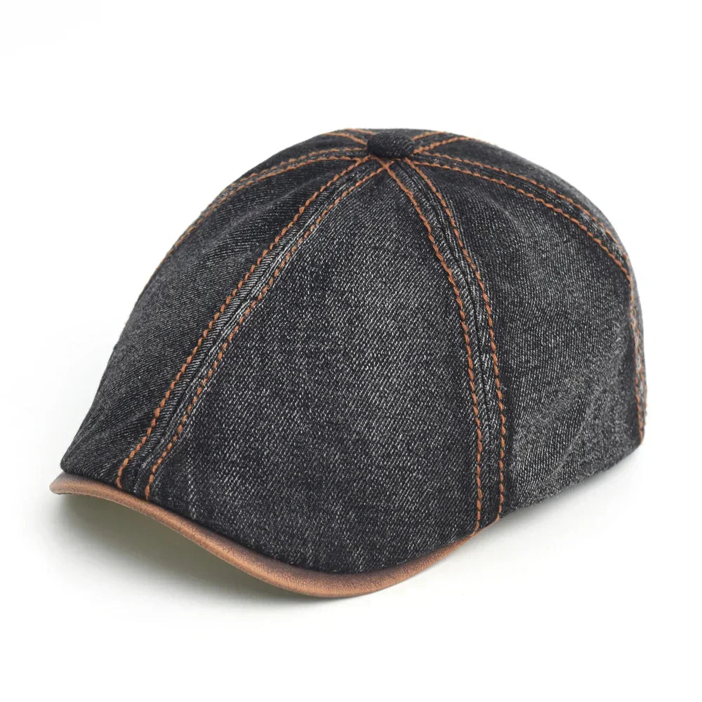 Casquette Classique pour Homme avec Visière Souple