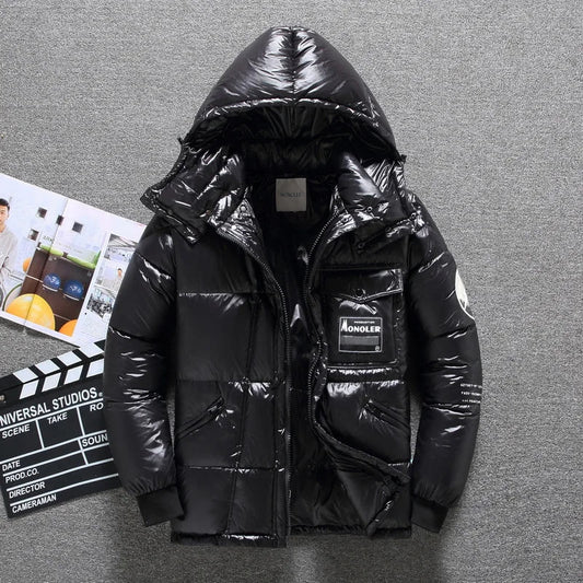 Doudoune D’Hiver Pour Homme Avec Capuche | Manche Longue