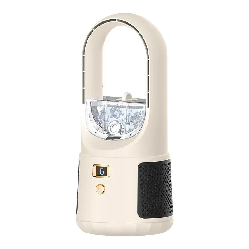 Ventilateur Silencieux Compact Noir Blanc