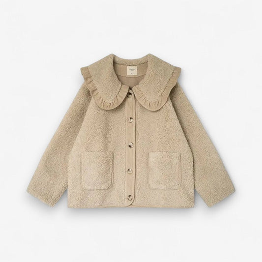 Veste Femme Hiver Boutonnée avec Poches - LuxeStyle