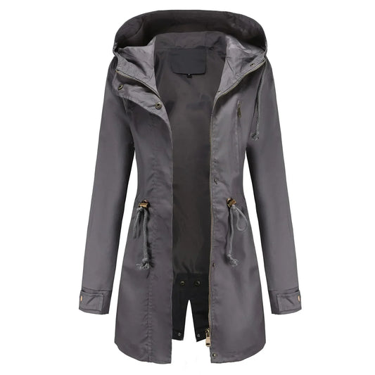 Parka Femme Hiver Élégante - Capuche et Doublure Chaude - LuxeStyle