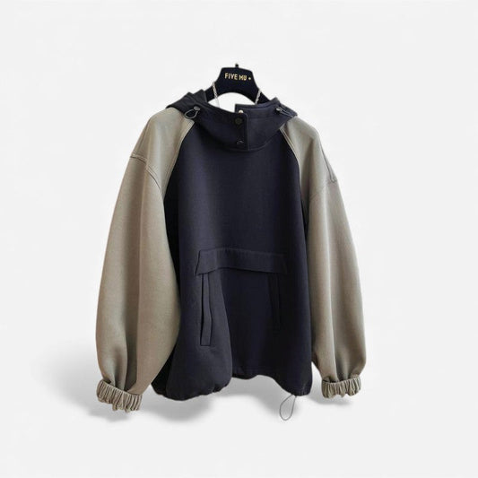 Sweat à capuche Oversize Confort avec poches - LuxeStyle