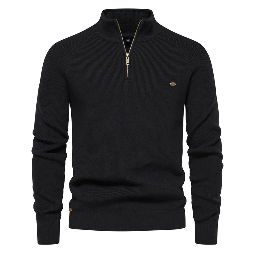 Pull Zippé Casual pour Homme