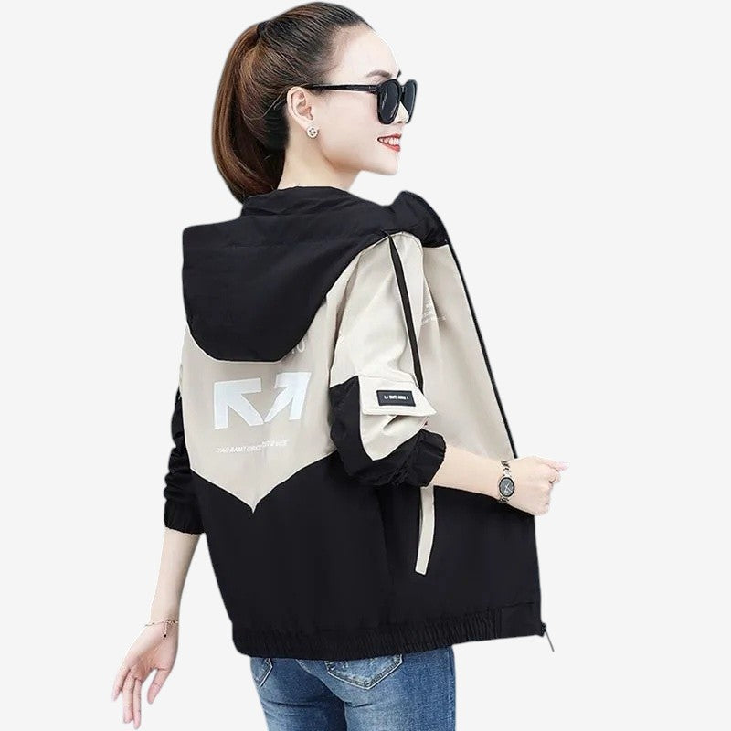 Veste à capuche oversize confortable avec poches profondes