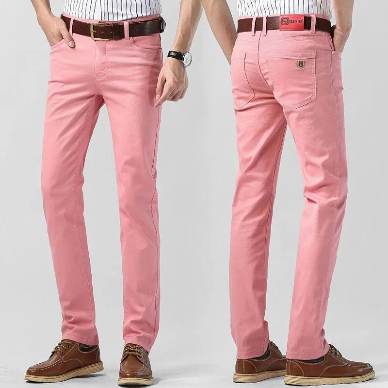 Pantalon Homme Coloré Bureau