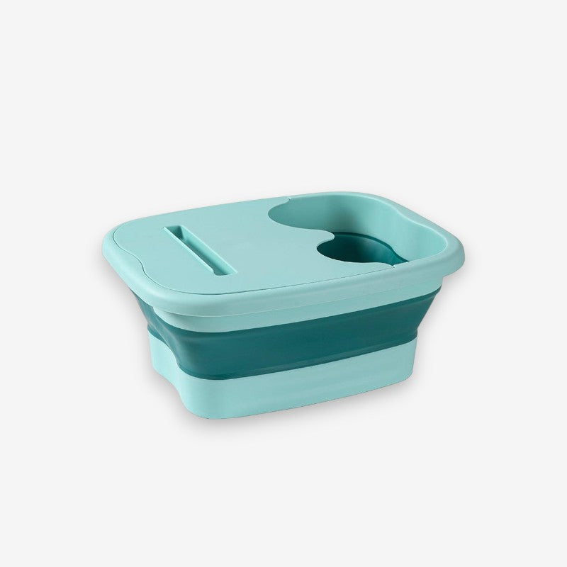Bassin de Pédicure Pliable et Doux pour Soins de Pieds à la Maison