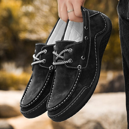 SuavLoaf™ – Mocassins Homme en Suède Élégants et Confortables