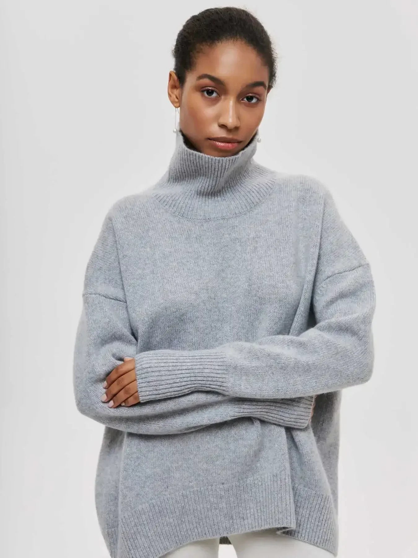 Pull Femme Oversize Confortable et Doux