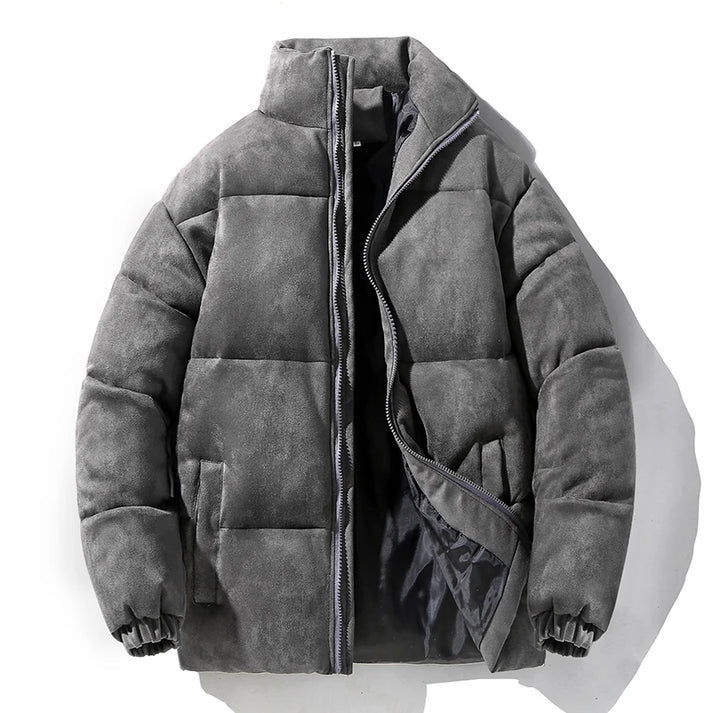 Manteau Hiver Élégant avec Capuchon pour Homme