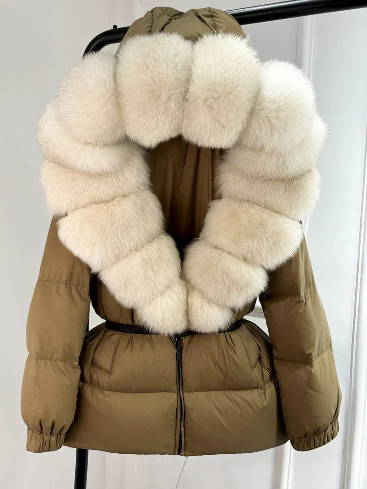 Parka Femme Hiver avec Capuche Détachable