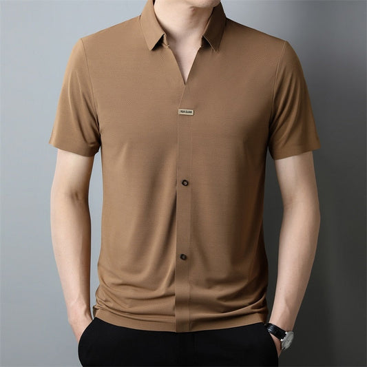 Chemise Classique Homme Manches Longues pour Tous Les Jours - LuxeStyle