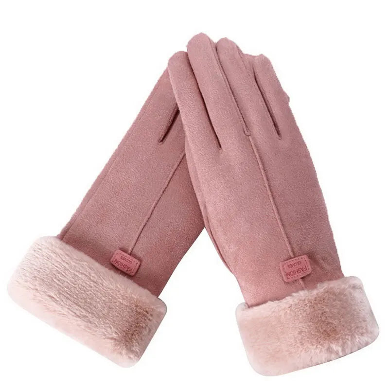Gants Femmes Hiver Doublure Polaire Chaude