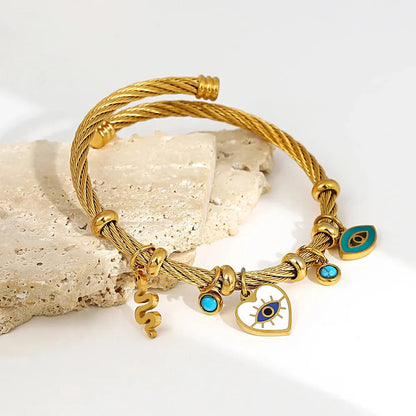Bracelet Protège-Œil Élégant Cristal