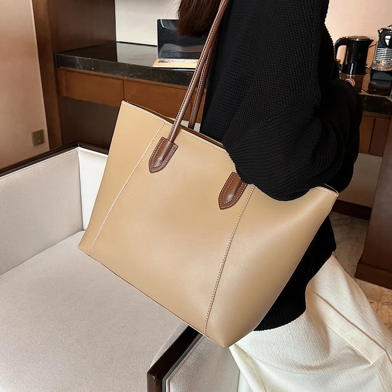 Sac à Main Grande Capacité en Cuir Imité pour Femme - LuxeStyle