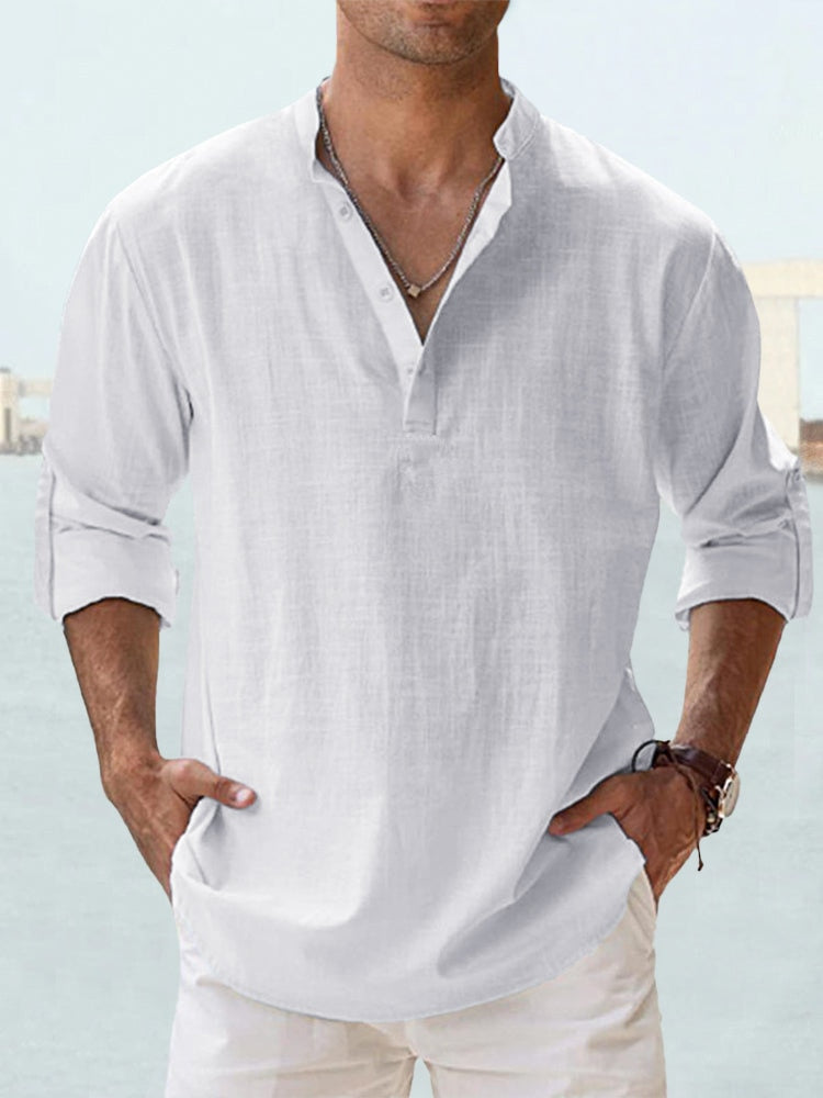 Theo™ – Chemise Homme en Lin Légère et Élégante pour Été