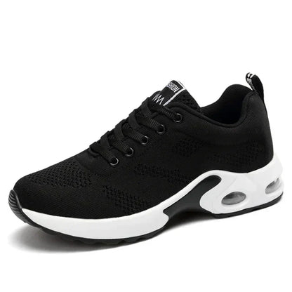 Baskets femme roses et bleues confortables