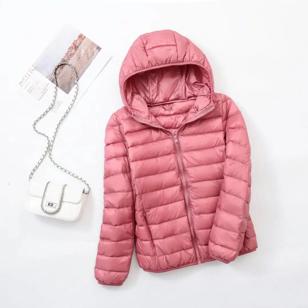 Parka femme polaire bleu foncé