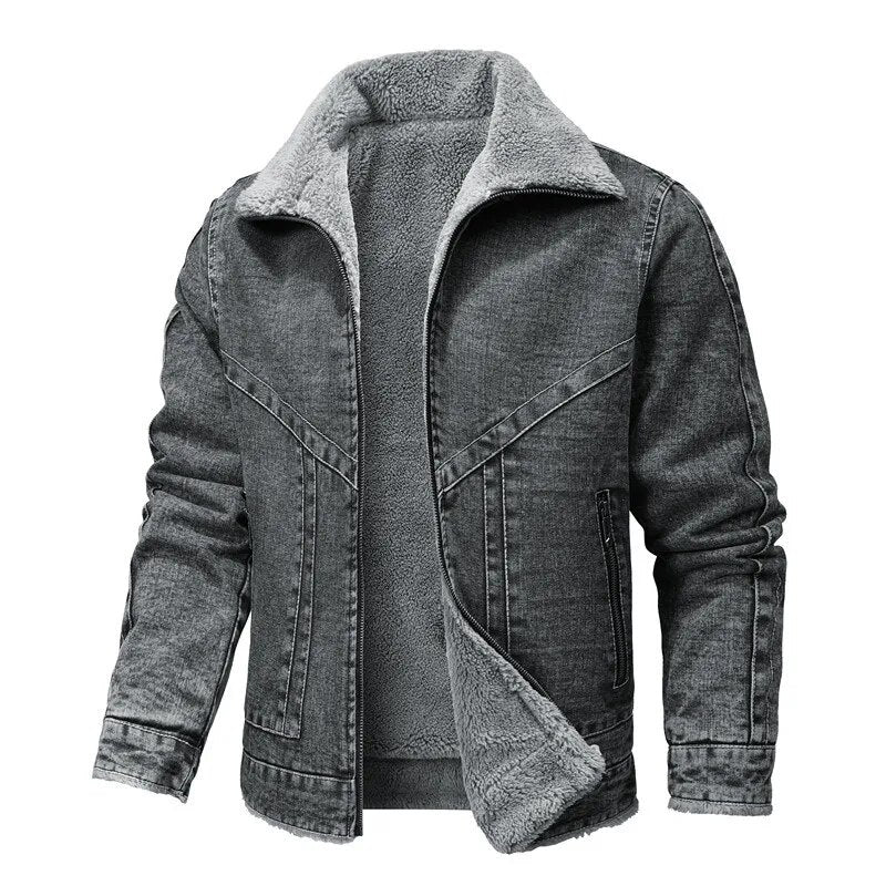 Veste Élégante à Manches Longues pour Homme - LuxeStyle