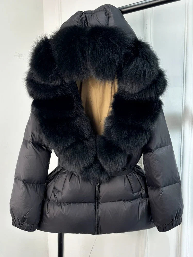 Parka Femme Hiver avec Capuche Détachable