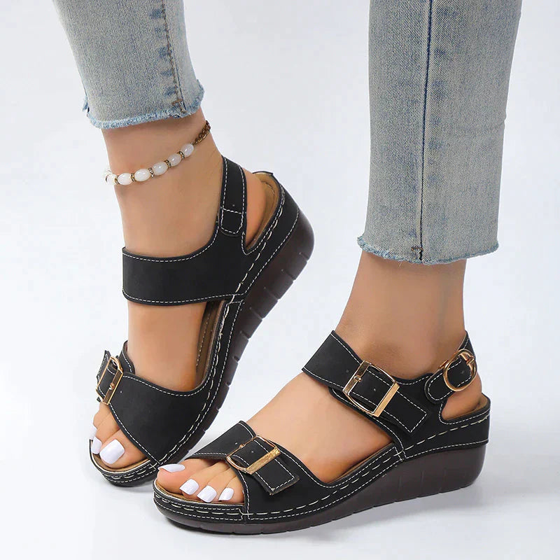 Sandales Confortables pour Pieds Sains et Élégants - LuxeStyle