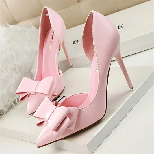 Chaussures Femmes Talons Hauts Rose Élégant - LuxeStyle
