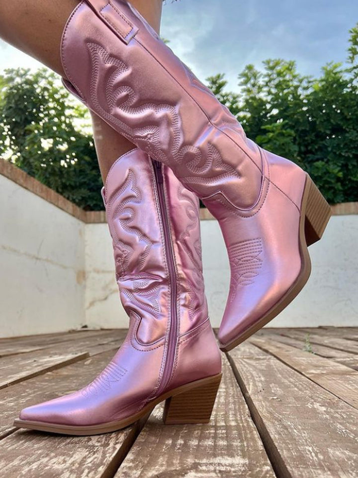 Bottes cowboy femme élégante western