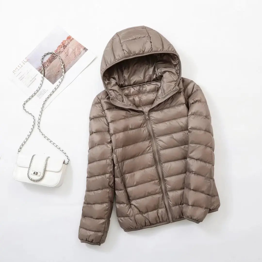 Parka femme polaire bleu foncé