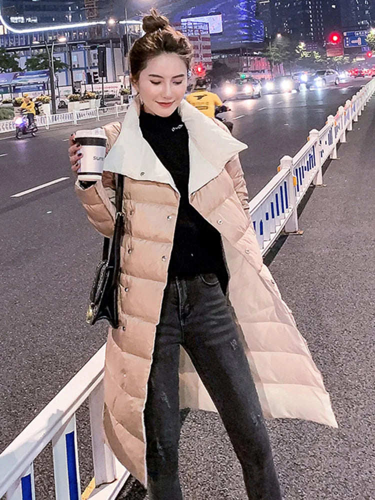 Veste Douillette Légère pour Femme avec Fermeture Éclair - LuxeStyle