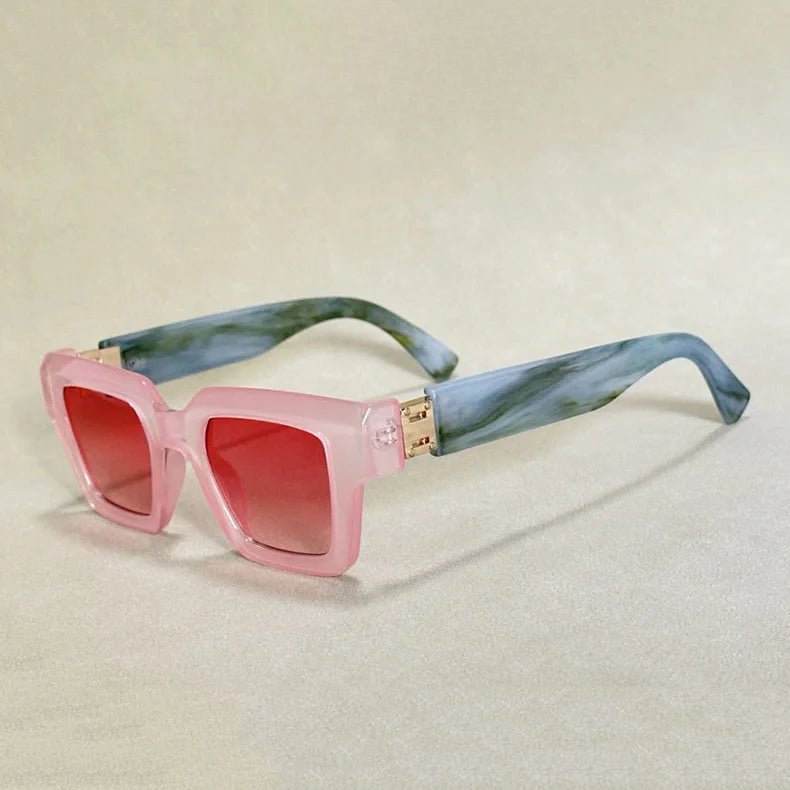 Lunettes de soleil Rectangulaires Élégantes pour Femme
