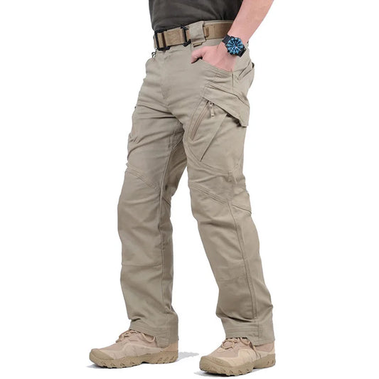 Pantalon Cargo Militaire pour Homme - Pantalon Hiking Polyvalent Respirant - LuxeStyle