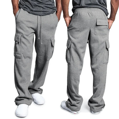 Pantalon Cargo Homme Noir Utilitaire - LuxeStyle