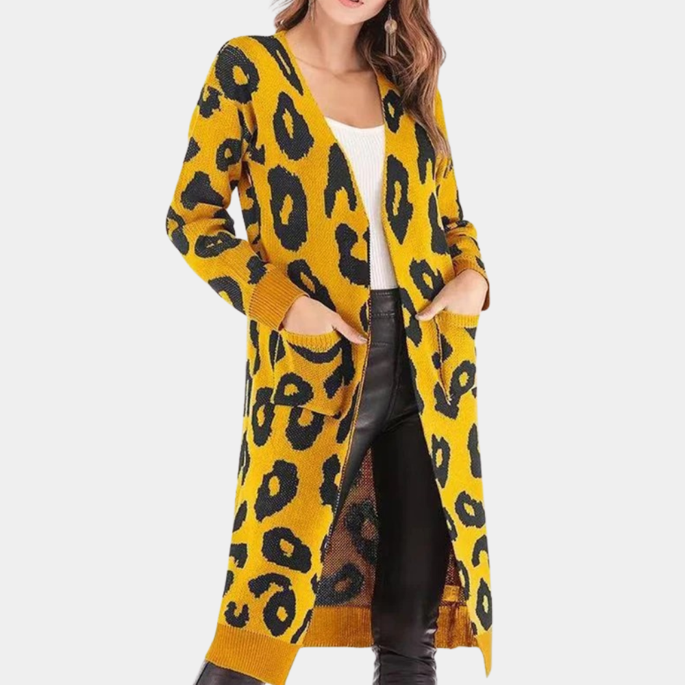 CLOTHILDE - Cardigan Long pour Femmes