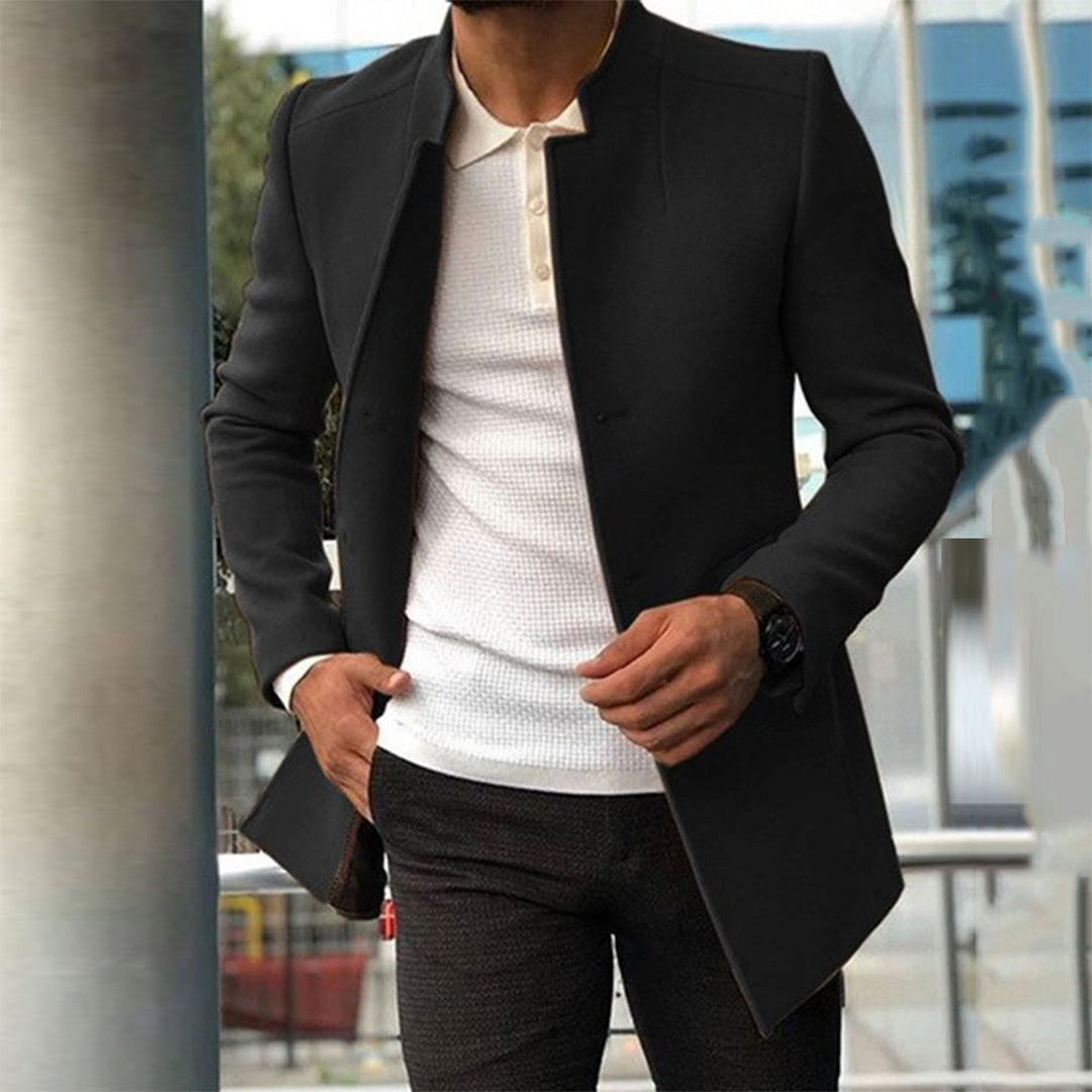 Manteau Homme Beige Chic à ColMontant