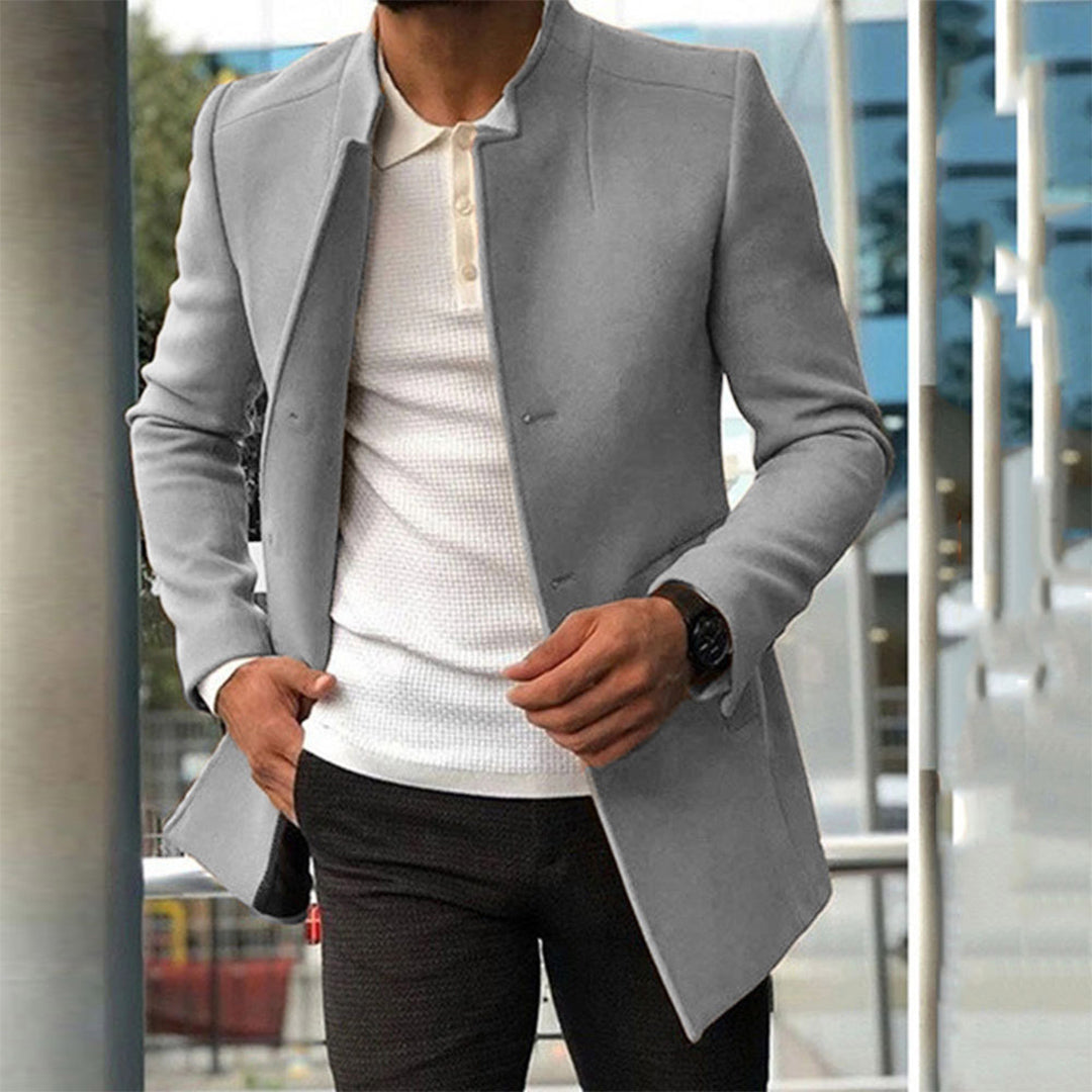 Manteau Homme Beige Chic à ColMontant