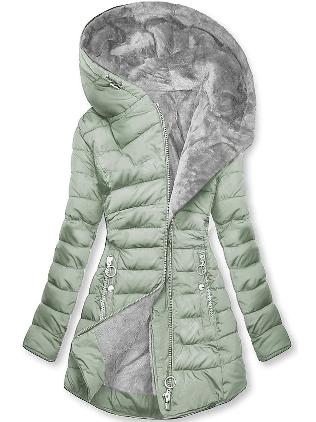Manteau Femme Élégant Long Hiver - LuxeStyle