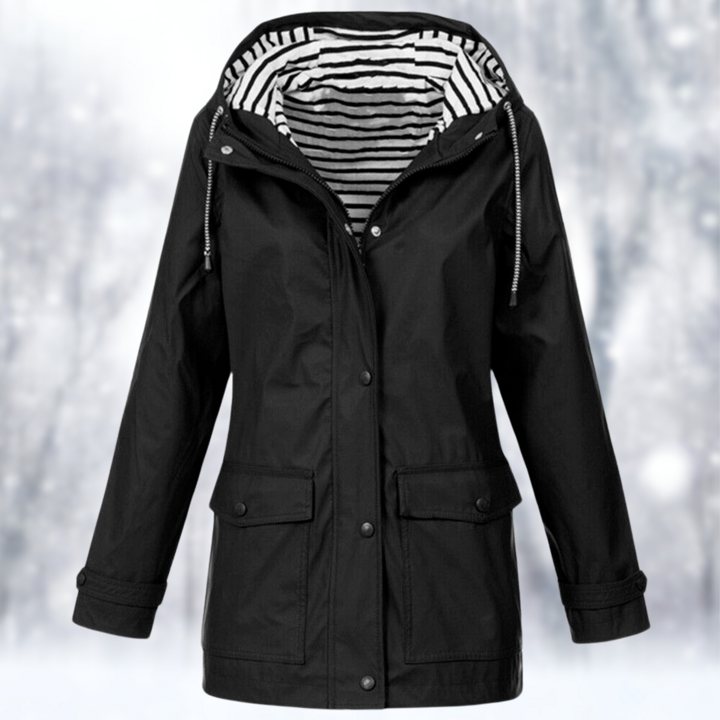 Veste Imperméable Jaune Citron - Élégance Féminine & Protection Anti-Pluie