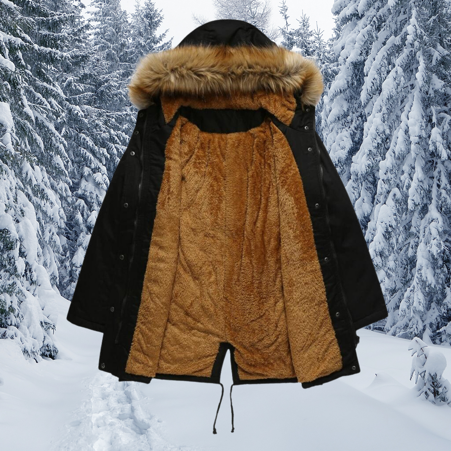 Veste Étanche pour Femme avec Capuche et Fermeture Éclair