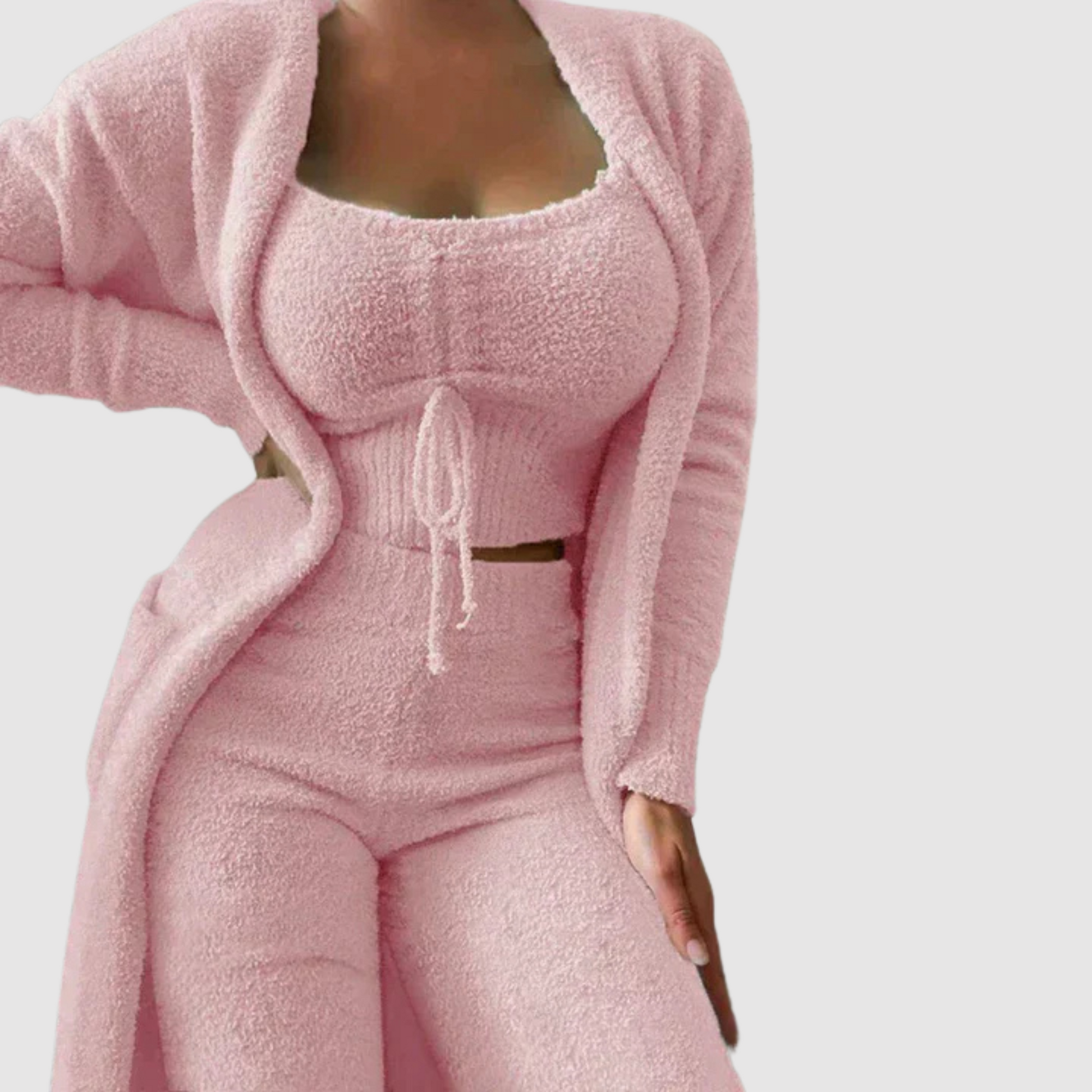 Ensemble Trois Pièces Confortable pour Femme - Idéal pour le Daily et les Soirées - LuxeStyle