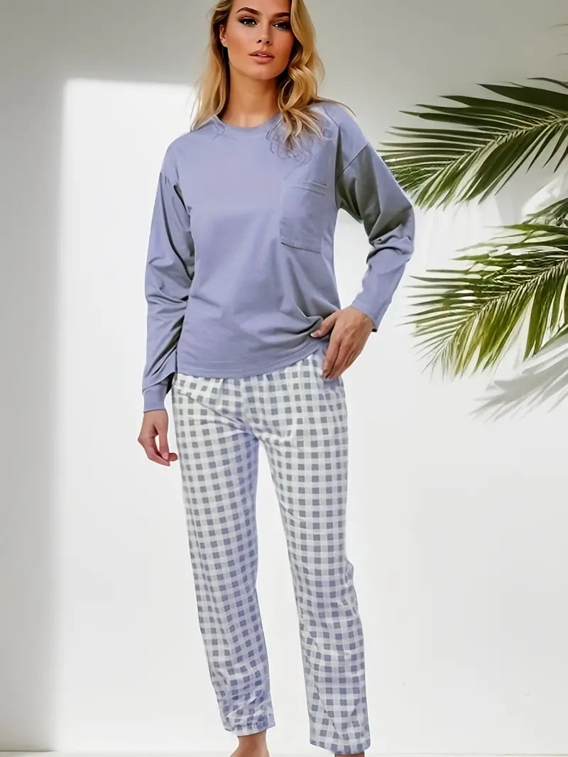 Pyjama Confort Femme Élégant pour Dormir