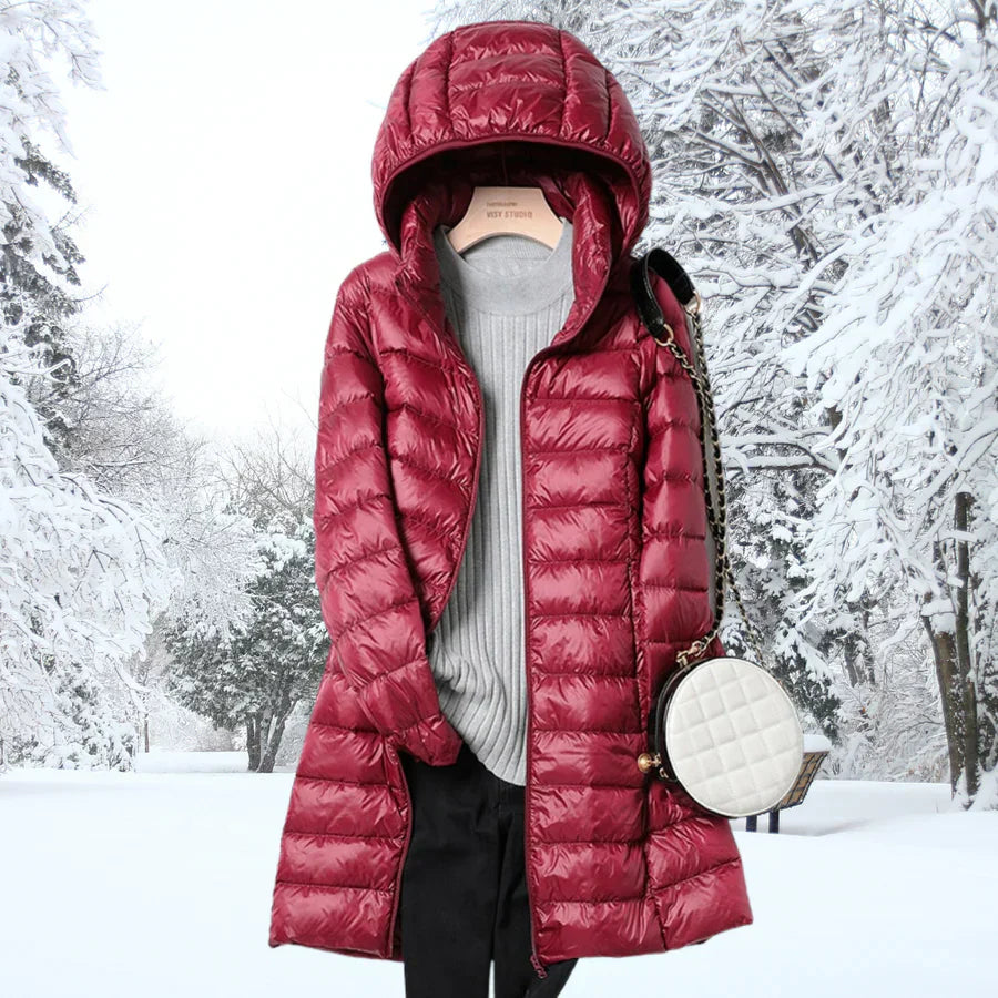 Veste de Pluie Féminine Légère avec Capuche
