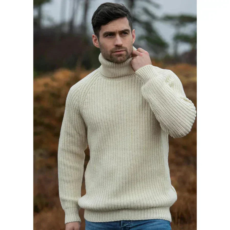 Pull Homme Classique Élégant pour Automne Hiver