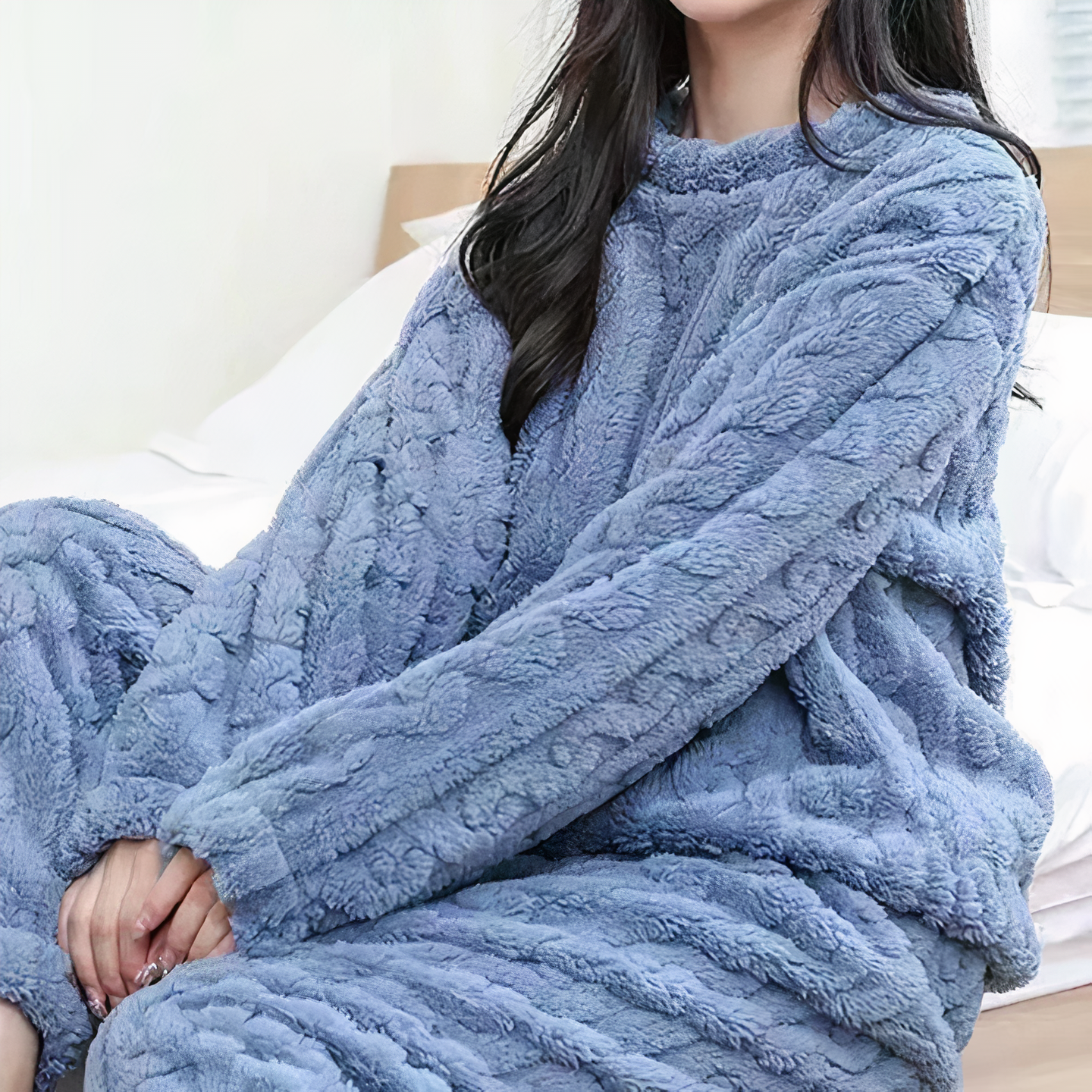 Sweat à Capuche et Pantalon Femme Hiver Chaud