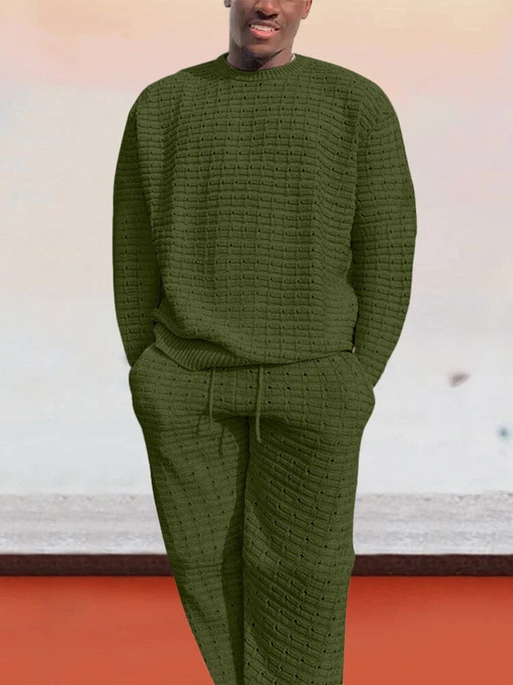 Tenue Décontractée Homme Sweat Long et Pantalon Jogging