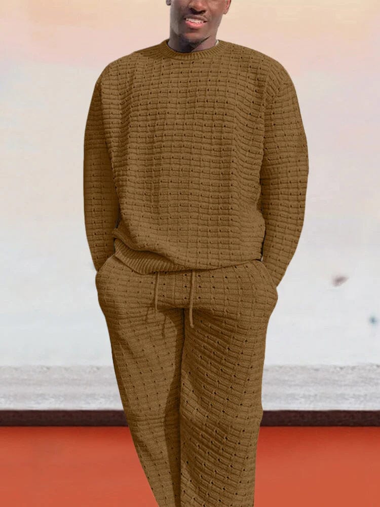 Tenue Décontractée Homme Sweat Long et Pantalon Jogging - LuxeStyle