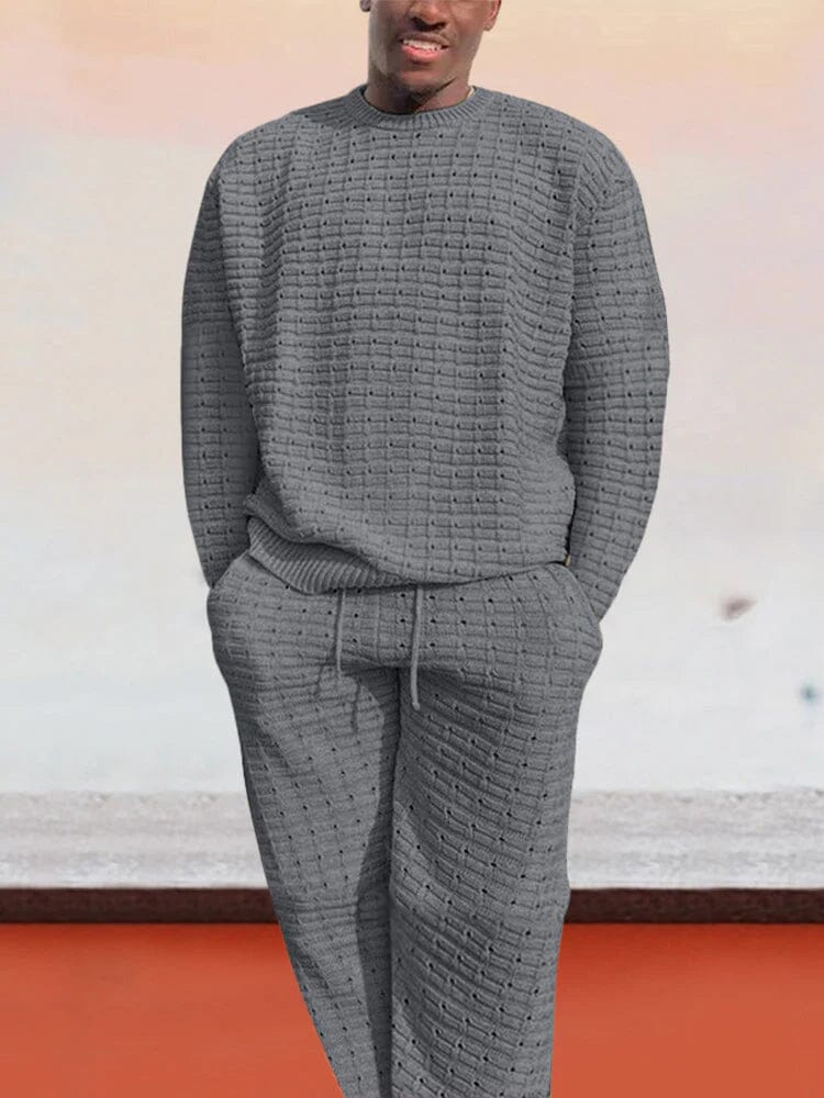 Tenue Décontractée Homme Sweat Long et Pantalon Jogging