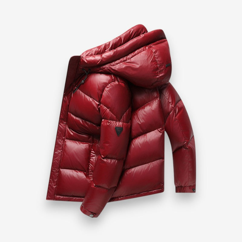Veste à Capuche Zippée Oversize avec Poches Fonctionnelles