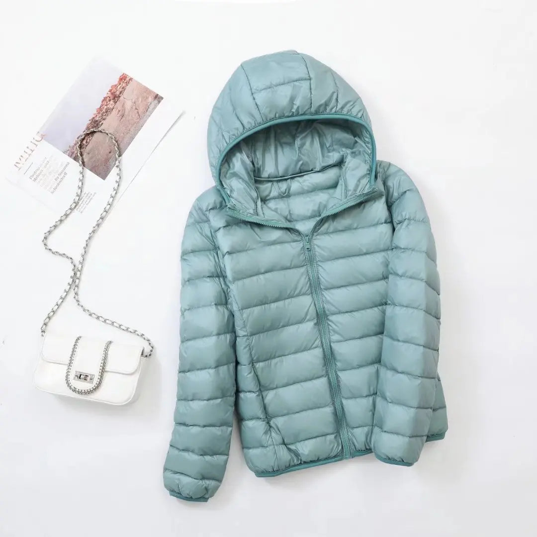 Parka femme polaire bleu foncé