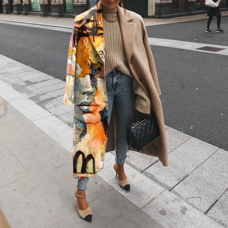 Veste Féminine Longue et Confortable pour Tous les Jours - LuxeStyle