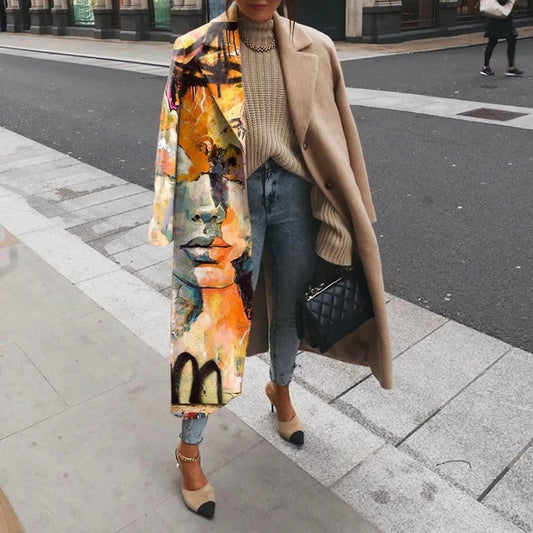 Veste Féminine Longue et Confortable pour Tous les Jours - LuxeStyle